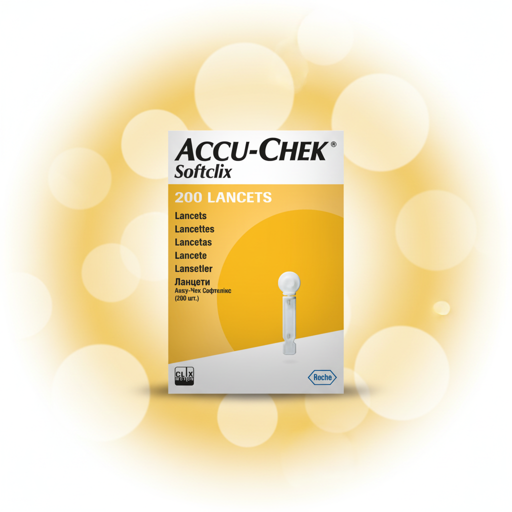 Accu-Chek Lancetas Softclix 200 Piezas Caja